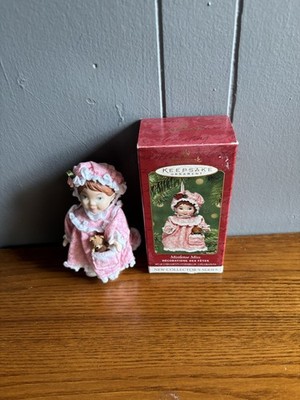 Hallmark 2001 Keepsake Ornament  Mistletoe Miss  First In A Collection Series 
