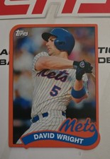 2014 Topps - 1989 Topps Die-cut Minis David Wright Tm-83 2014 Topps - 1989 Topps Die-cut Minis David Wright Tm-83
