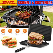 Toaster Sandwich Maker Doppelseitig Bratpfanne Antihaft Omelette Tabletts Pan