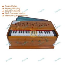 Indian Cultura 5 Stopper Multifold Bellow Two Reeds 3 Octave 37 Keys Harmonium