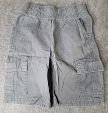 The Children's Place Little Boys Cargo Shorts Black Size 7 Pockets Elastic Waist