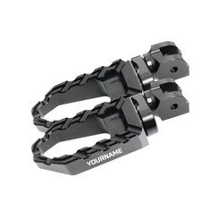 For FZ6 S Fazer 04-16 15 14 13 12 11 BUZZ Front Footpegs 25mm Lower BLACK Laser