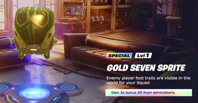 Gold Seven Sprite - Battle Royale Message First