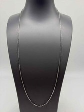 Pre-Owned Swarovski Rhodium Plated Crystal Ch...