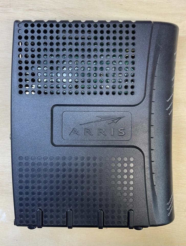 🌐Arris TM502G Touchtone Telephony Modem TM502G w/ Power Adapter TM02DH105🌐 - Image 4 of 4