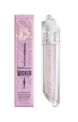 r.e.m. beauty x Wicked: For Good   So Popular pH Adaptive Lip Oil. (Glinda)
