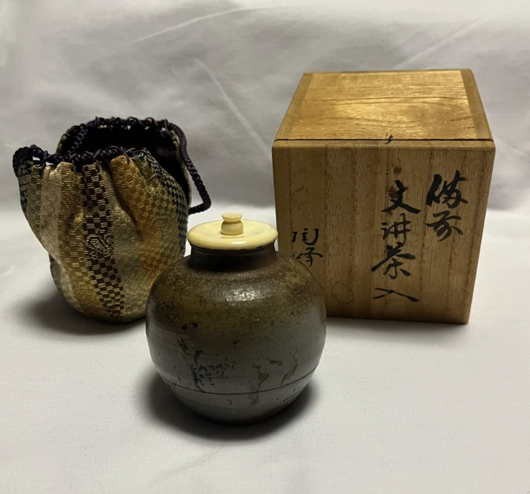 陶瓷古董日本茶叶罐| eBay