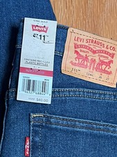 Levi 511 Jeans. Youth 12 Size 12. 26x27  NWT