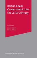 British Local Government Into The 21St Century Gerry Stoker (U. A.) Taschenbuch