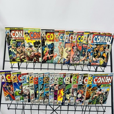 Conan Barbarian 54-58 61-63 67-69 71-72 77-78 84 86-88 90-94 Lot Marvel