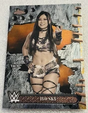 Iyo Sky Topps Chrome WWE X Cactus Jack Base Set Card