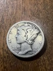 1929 Mercury Dime - Actual Silver Coin Shown Fine Shape Same Day Shipping Free