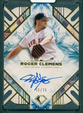 2025 Topps Diamond Icons Roger Clemens Base Autographs Blue #AC-RC【10/15】 Boston