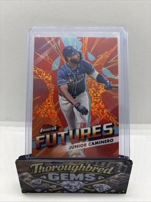 2026 Topps Finest Junior Caminero Futures Orange /25 #FF-9 💎💎💎