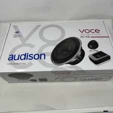 Audison AV K6 Voce 6.5 In. Two-Way Component Car Speaker System (NEW IN BOX!)