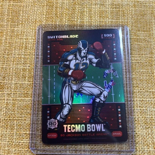 2026 Bo Jackson Battle Arena Tecmo Bowl Switchblade Travis Hunter Battlefoil