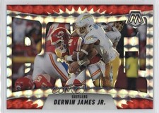 2025 Panini Mosaic Bang! Red Mosaic Prizm Derwin James Jr #4 2qw
