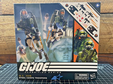 G.I. Joe Classified Series Steel Corps Troopers SEALED 2 Pack Hasbro  2023