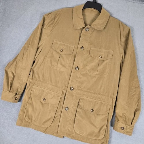 DOONEY & BOURKE Jacket Mens 50 Medium Brown Chore Button Up Belseta PS Fabric - product listing photo