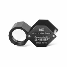 Schneider 10X Triplet Loupe Professional Jewelers Loupe Achromatic Aplanatic Len