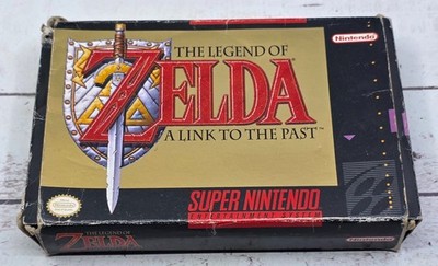 Legend of Zelda: A Link to the Past Nintendo SNES 1992 W/ Manual & MAP! No Game