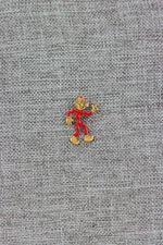 Mr. Reddy Kilowatt Advert Stick Pin, Vintage, Red Enamel on Gold Tone Base #2