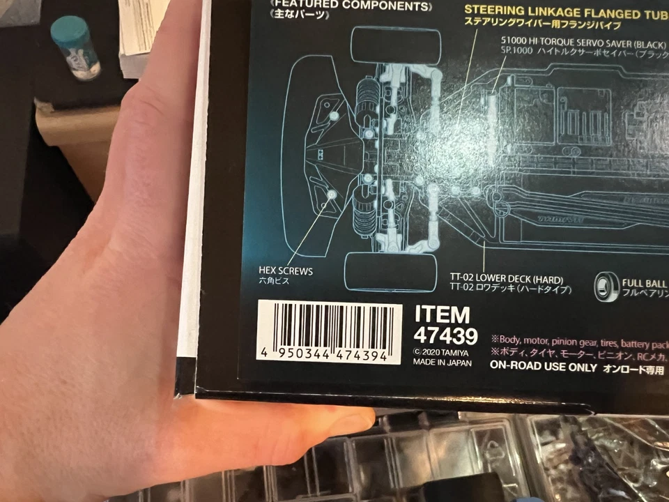 TT-02 Type-SR Chassis Tamiya 47439 + Ersatz + Teile + Tuning - Bild 3 von 4