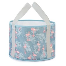 Collapsible Foot Bath Basin Foot Bucket for Soaking Feet Portable Foot Spa Tu...