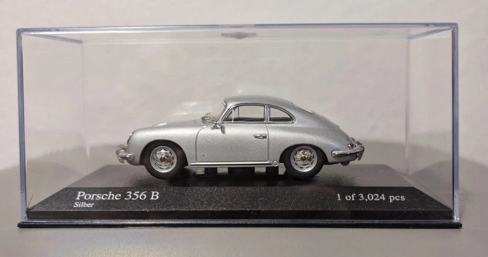 Minichamps Paul’s Model Art Porsche 356 B Silber 1 of 3,024 pcs - Bild 3 von 4