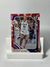 2026 WNBA Donruss Courtney Williams Red Laser /185 Minnesota Lynx Parallel #50