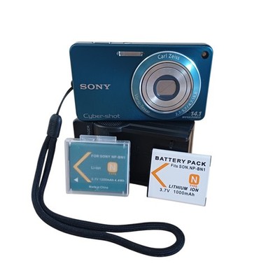 SONY Cyber-Shot DSC-W350 Fotokamera Digital 14.1MP Digitalkamera SteadyShot