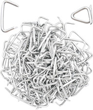 150 Pcs 34 Galvanized Hog Rings For Auto Upholstery Fencing Pet Cages Diy