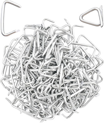 150 Pcs 3/4'' Galvanized Hog Rings for Auto Upholstery, Fencing, Pet Cages & DIY