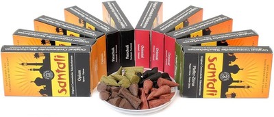 Crottendorfer - Santali - Set of 10 - 3 x opium, 2 x patchouli, 3 x oriental, 2 