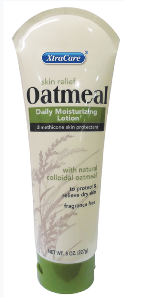 4 XtraCare Skin Relief Oatmeal Daily Moisturizing Lotion Each 8 oz