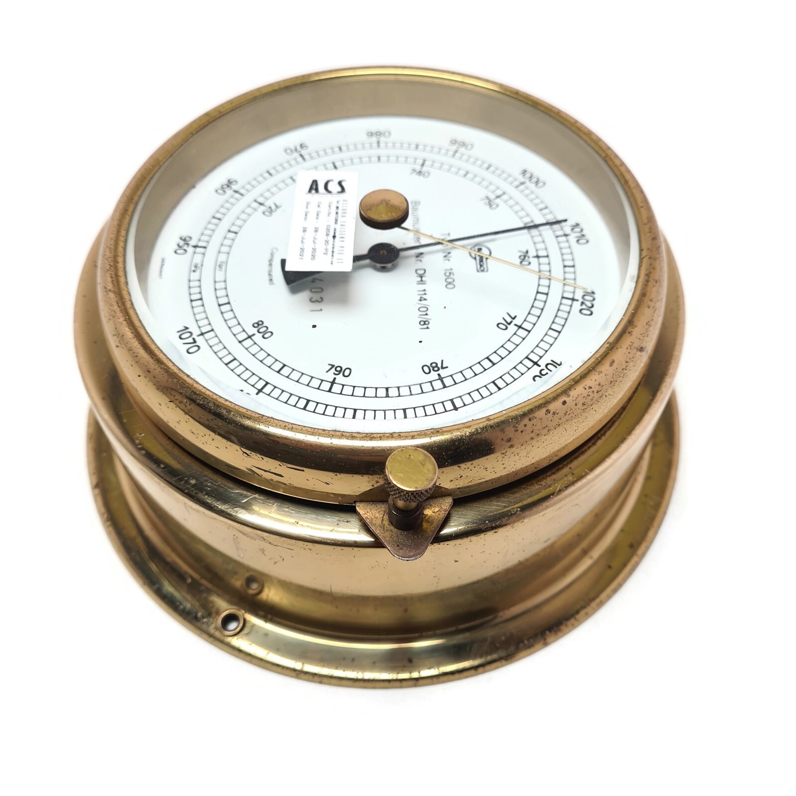 Barigo Precision Compensated Barometer Type 1500. Made in Germany eBay