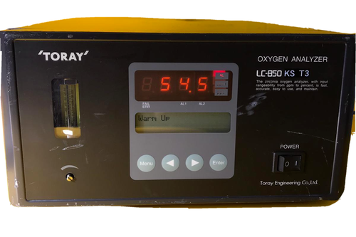 Toray O2 Analyzer TORAY OXYGEN ANALYZER LC-850 KS T3 SOLD AS IS | eBay