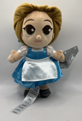 Disney Parks Baby Belle Beauty and the Beast Blue Dress Large Eyed Plush  11" | eBay