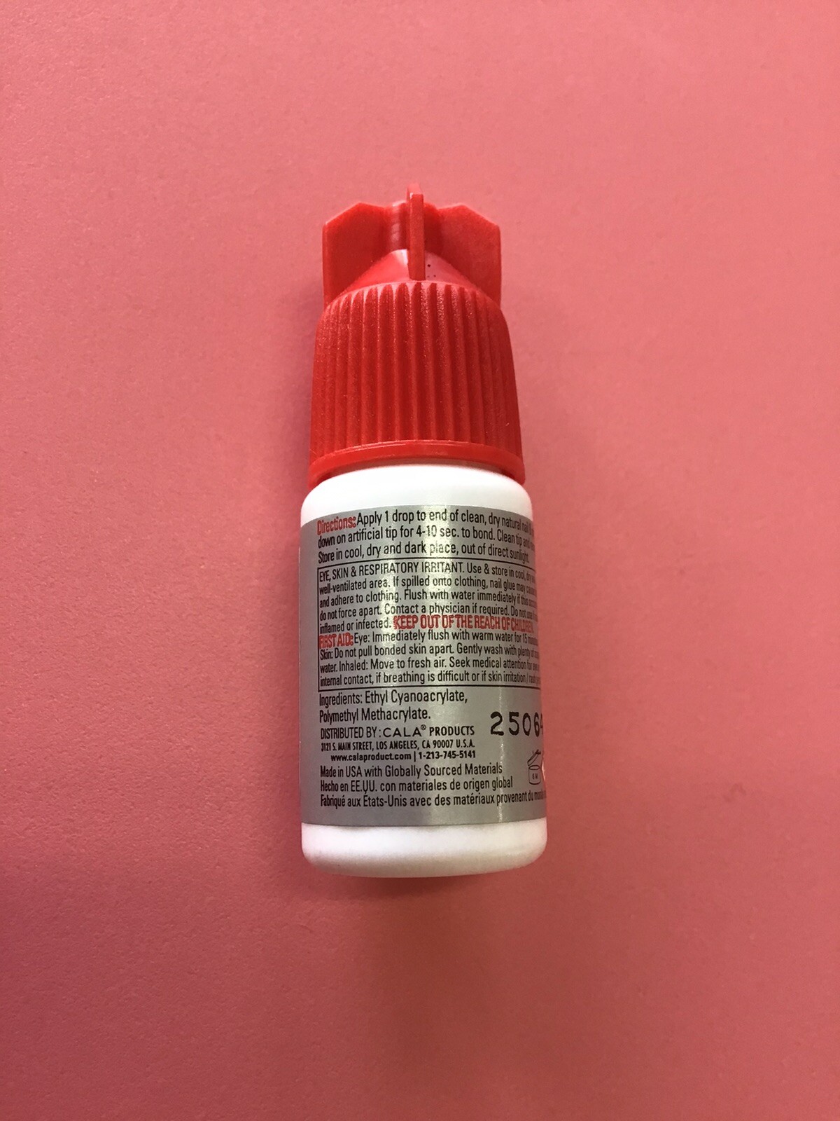 12x Bottles Cala Super Nail Glue Professional Salon Quality 0.1 oz each NEW