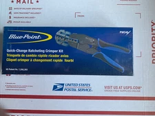 Blue-Point Ratcheting Terminal Crimper Pliers With Quick Change Jaws