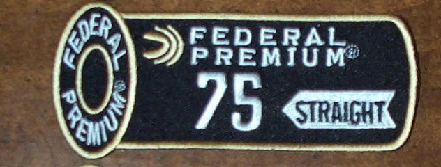 Federal Trap Skeet 75 Straight Shooting Patch