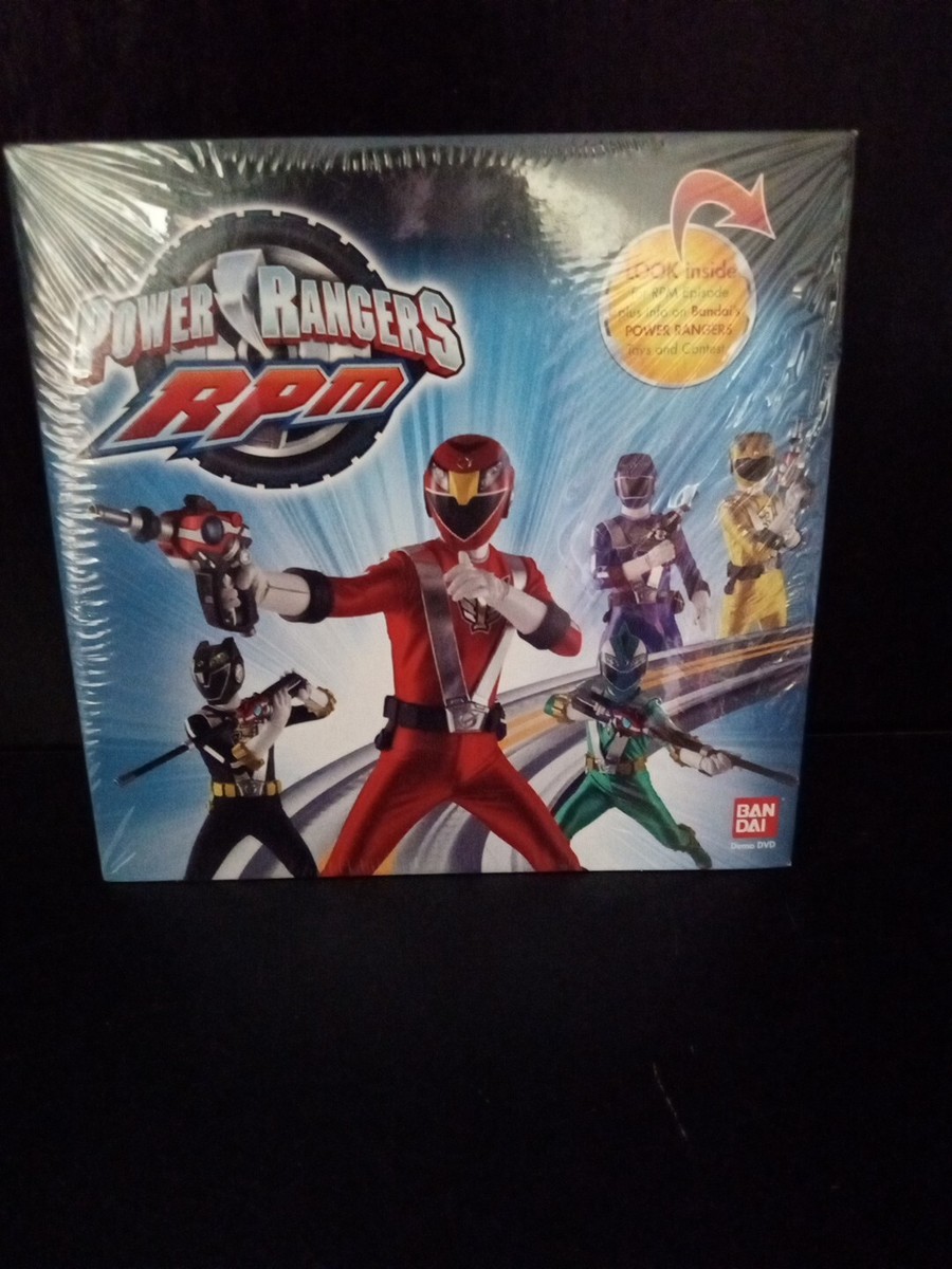 194 Power Rangers RPM Demo DVD, 2009 Bandai New and Sealed RARE | eBay