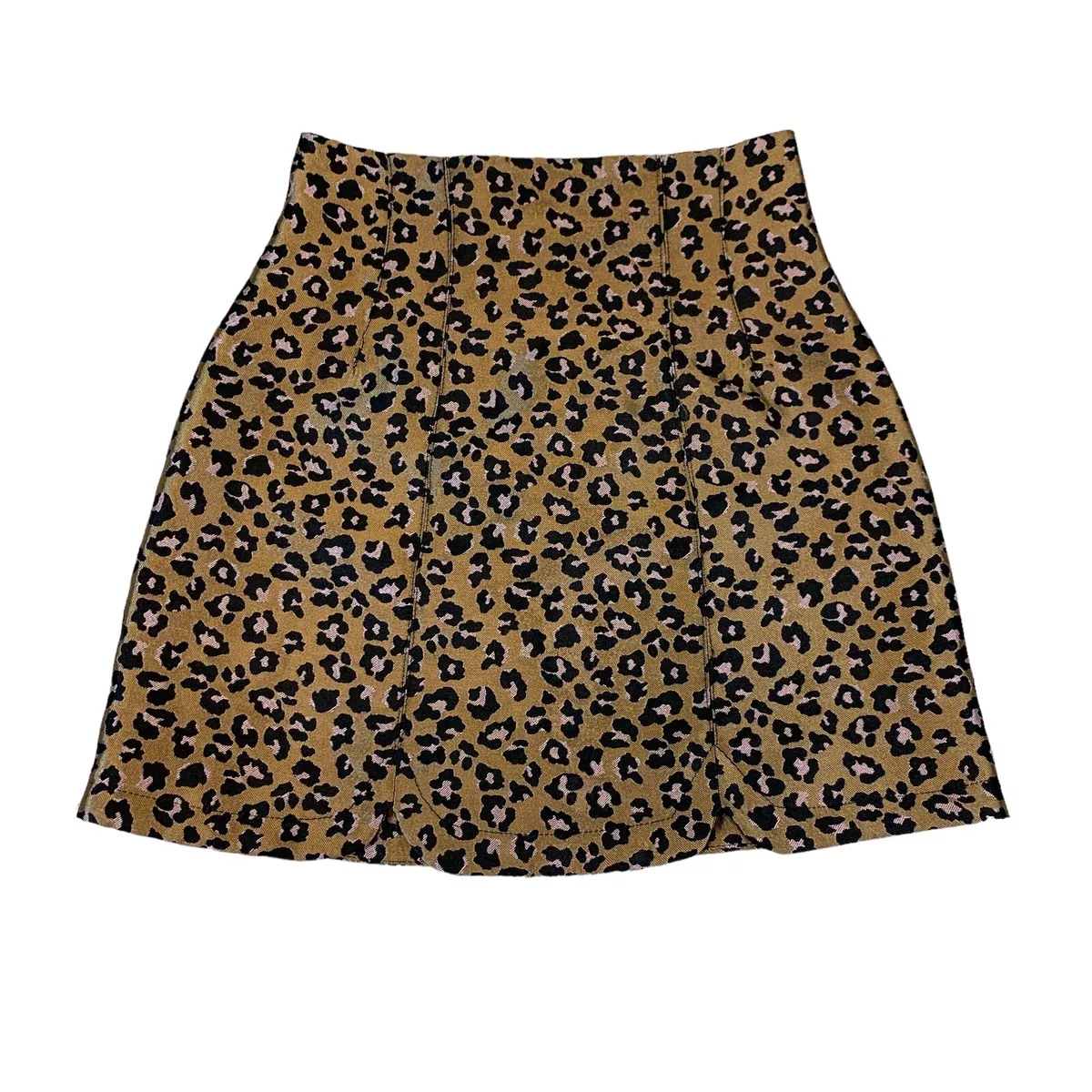 Mini Cheetah Midi Skirt | Har – motelrocks.com