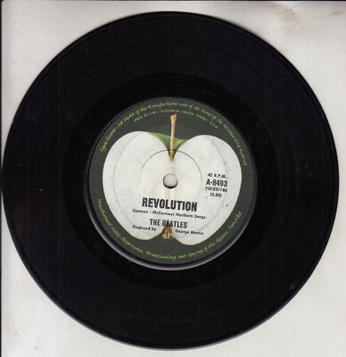 THE BEATLES Hey Jude & Revolution AUSTRALIA APPLE PRESSING 7