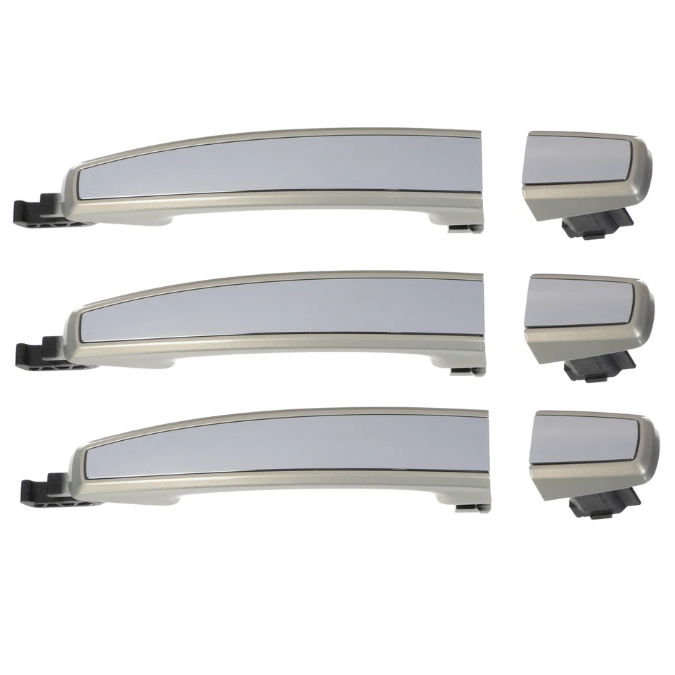 Juego de manijas de puerta exteriores Chevrolet Cruze 2011-2012 Gold Mist 20919350 OEM NUEVO Foto 3 de 4
