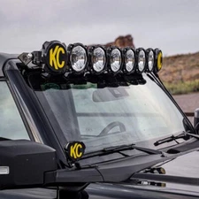 KC HiLiTES Gravity Pro6 50" LED Roof Overhead 8-Light Bar for 21-25 Ford Bronco
