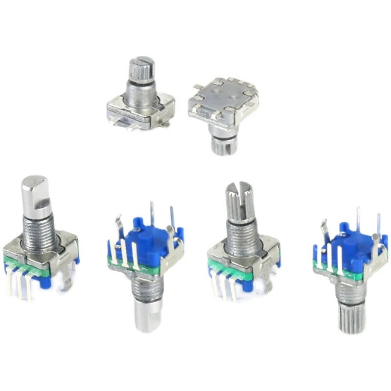 Rotary Shaft Encoder EC11 5Pin Digital Potentiometer With Push Switch 10/15/20mm - Image 3 of 4