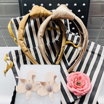 LELE SADOUGHI HEADBANDS + EARRINGS 3PCS SET LELE SADOUGHI HEADBANDS & LILLY EARRINGS 3pcs SET | eBay main image 2
