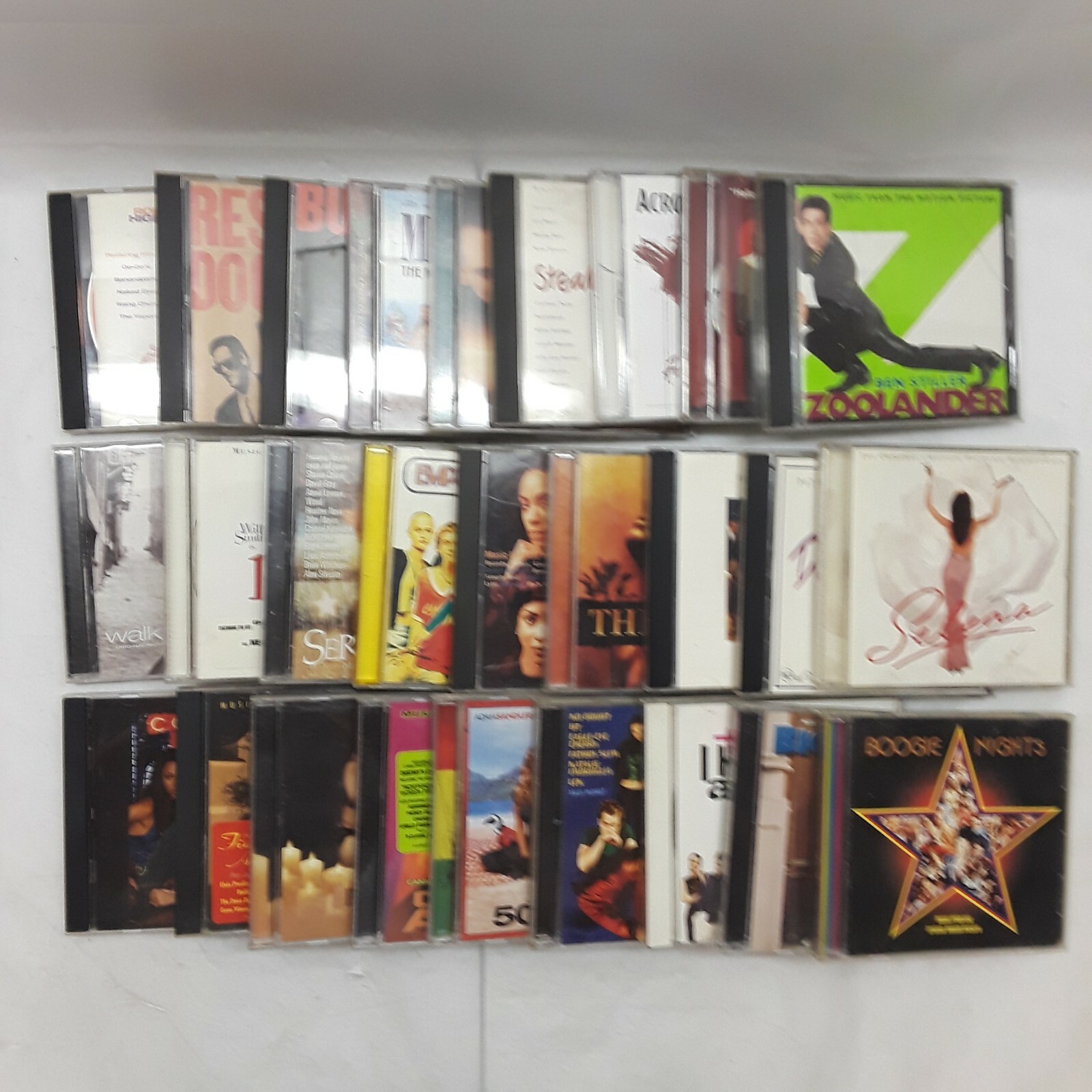 Lot Of 27 Movie Soundtracks Hitch Selena Reservoir Dogs Hip Hop Rock