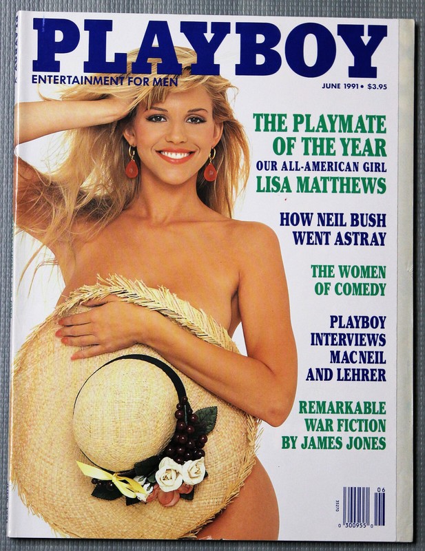 PLAYBOY JUNE 1991 - PLAYMATE SASKIA LINSSEN - PLAYMATE OF THE YEAR PICTORIAL